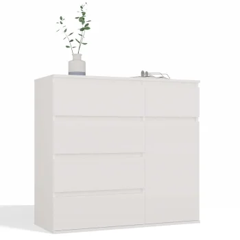 Komoda Malwa 1D5S BIAŁY