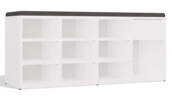 Szafka na obuwie otwarta TALLIN BIAŁY