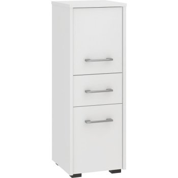 SZAFKA ŁAZIENKA FIN SŁUPEK 30 2D 1SZ 85cm BIAŁY