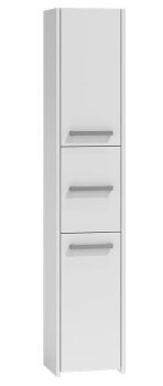 Słupek łazienkowy Sara S33 BIAŁY