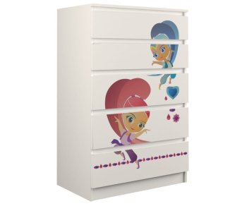 KOMODA DZIECIĘCA M5 - KSIĘŻNICZKI