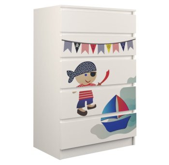 KOMODA DZIECIĘCA M5 70 - PIRAT