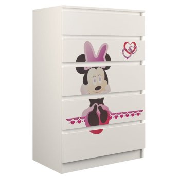 KOMODA DZIECIĘCA M5 70 - MYSZKA MINNIE