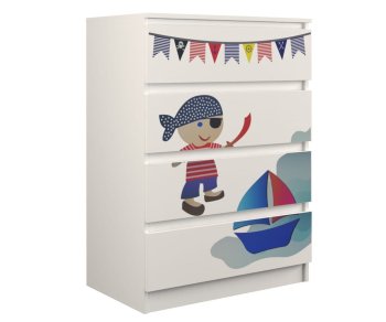 KOMODA DZIECIĘCA M4 70 - PIRAT