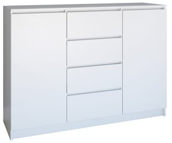 Komoda Malwa 2D4S/120 BIAŁY