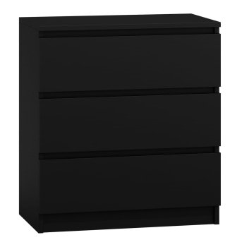 Komoda Malwa M3 CZARNY