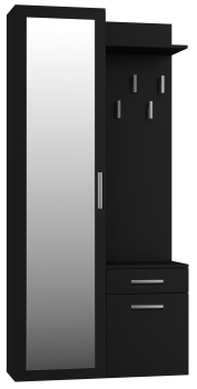 Garderoba Duo DUO CZARNY