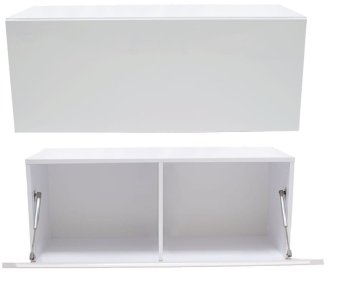 SZAFKA RTV VIDA 1 WISZĄCA 100CM BIEL POŁYSK