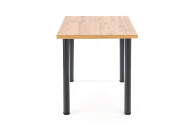 MODEX 2 120 stół kolor blat - dąb wotan, nogi - czarny (2p=1szt)