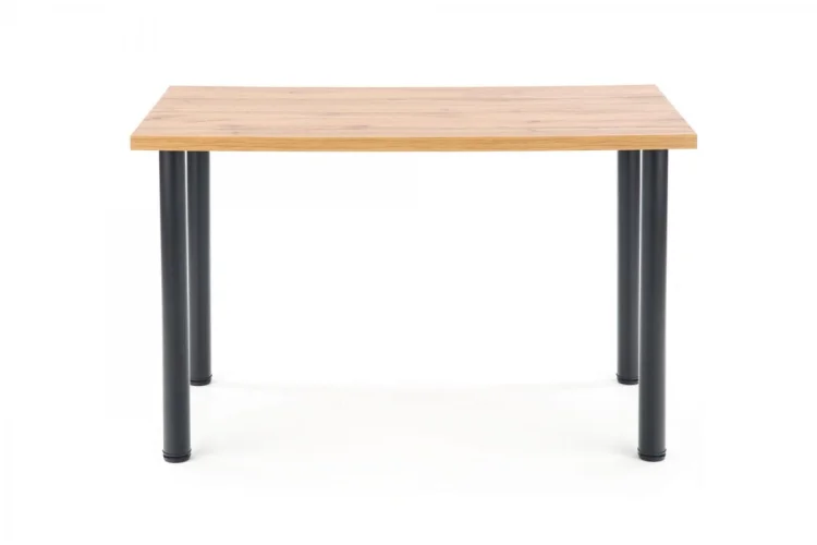 MODEX 2 120 stół kolor blat - dąb wotan, nogi - czarny (2p=1szt)