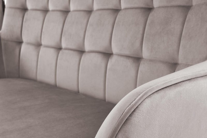 CASTEL XL sofa popielaty / czarny