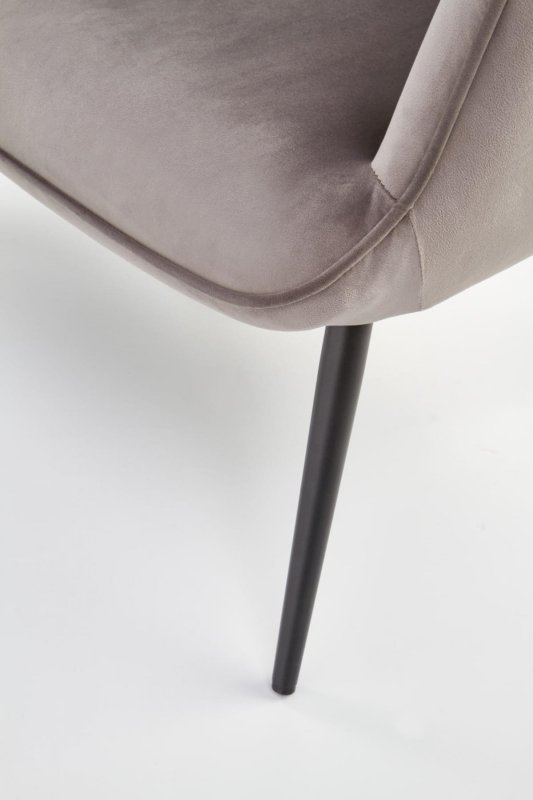CASTEL XL sofa popielaty / czarny