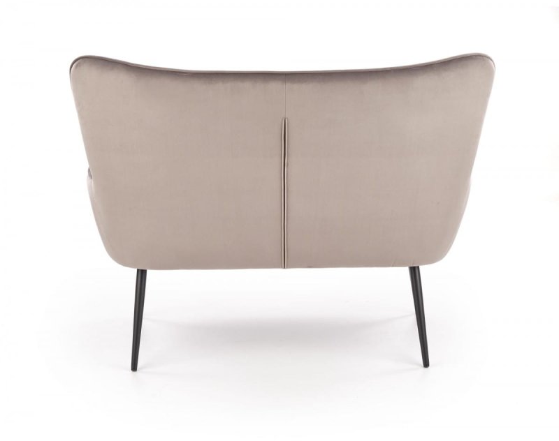 CASTEL XL sofa popielaty / czarny