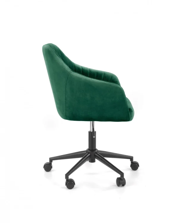 FRESCO fotel młodzieżowy ciemny zielony velvet (1p=1szt)