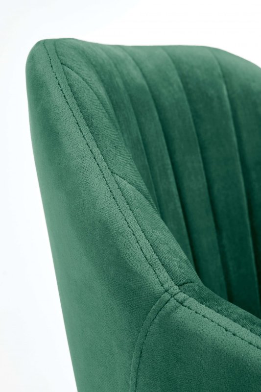 FRESCO fotel młodzieżowy ciemny zielony velvet (1p=1szt)