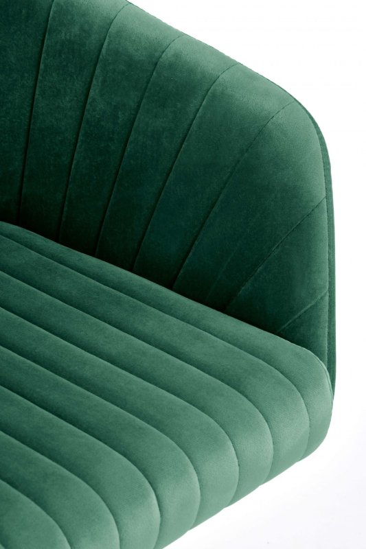 FRESCO fotel młodzieżowy ciemny zielony velvet (1p=1szt)