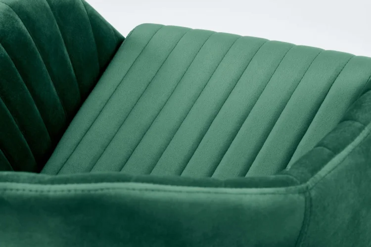 FRESCO fotel młodzieżowy ciemny zielony velvet (1p=1szt)