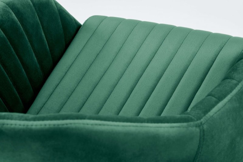FRESCO fotel młodzieżowy ciemny zielony velvet (1p=1szt)