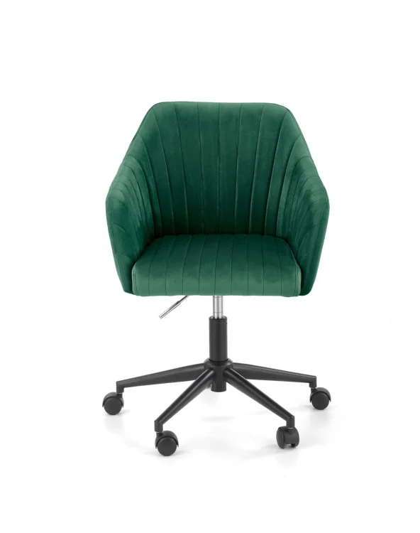 FRESCO fotel młodzieżowy ciemny zielony velvet (1p=1szt)