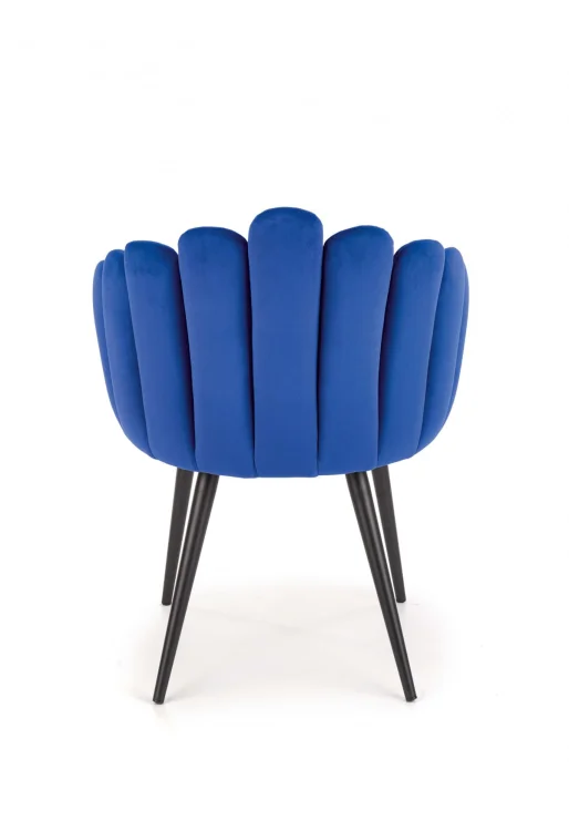 K410 krzesło granatowy velvet (1p=1szt)