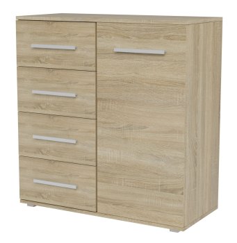 KOMODA TOLEDO 1D4S 90 DĄB SONOMA