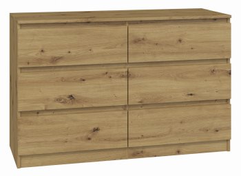 KOMODA MALWA M6 120 400 - DĄB ARTISAN