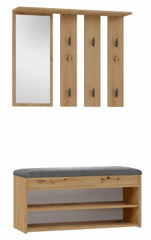 GARDEROBA PARMA 2P DĄB ARTISAN