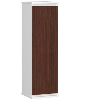 Witryna - Szafka wisząca W 30 cm CLP Biała / Wenge