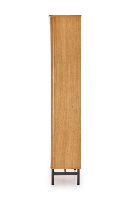 SMART regał REG-1 dąb naturalny/czarny (2p=1szt)