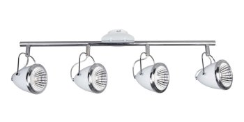 Oliver Lampa Sufitowa Incl.4xGU10 LED 5,5W Biały/Chrom