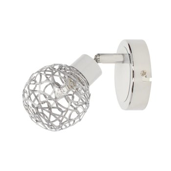 Virgo Kinkiet 1xG9 Max.40W Biały/Chrom