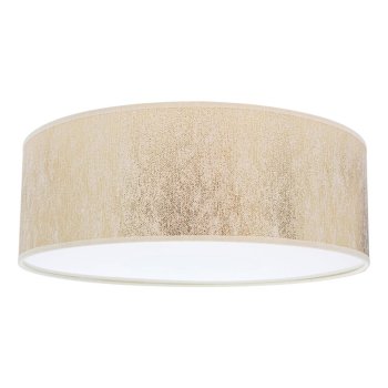 Ora Lampa Sufitowa 3xE27 Max.25W Biały/Złoty