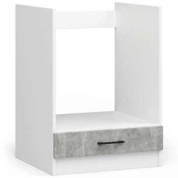 Szafka OLIWIA S60KU BIAŁA / BETON