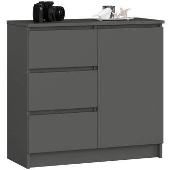 KOMODA K80 JERRY 1D 3SZ PK GRAFIT SZARY