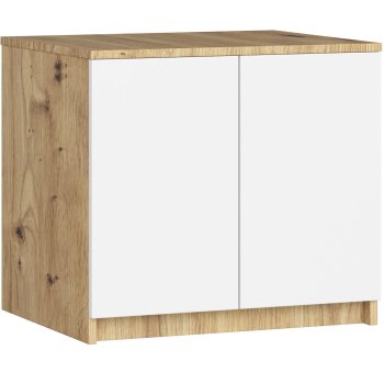 NADSTAWKA DO SZAFY S60 STAR DĄB ARTISAN / BIAŁA