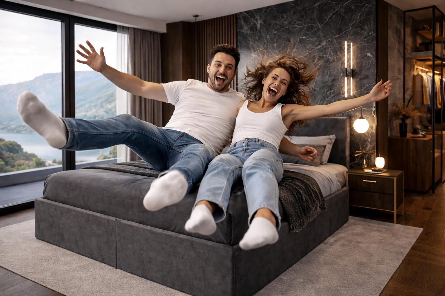 Metamorfoza sypialni w jeden weekend: Aranżacja nowoczesnej sypialni we Wrocławiu z german.com.pl