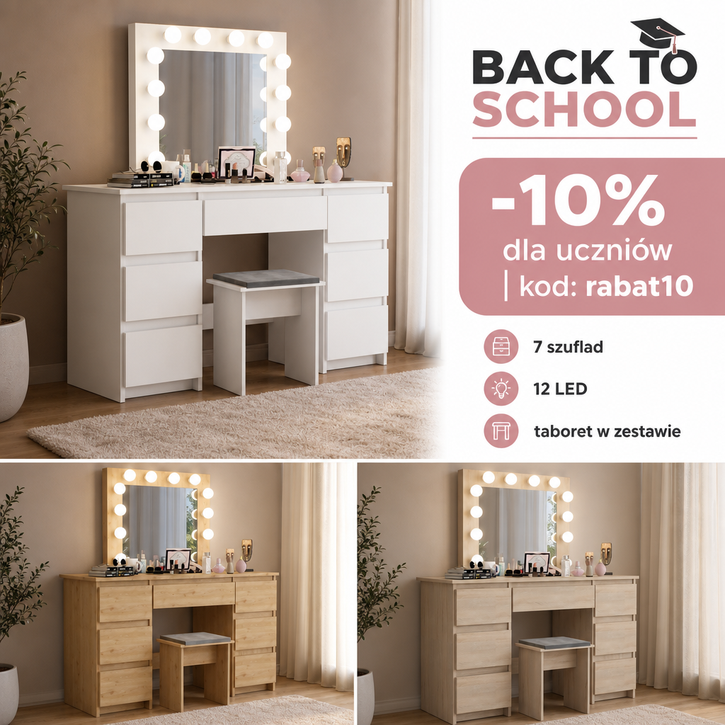 Back to School: 10% rabatu dla uczniów na toaletki BETI7
